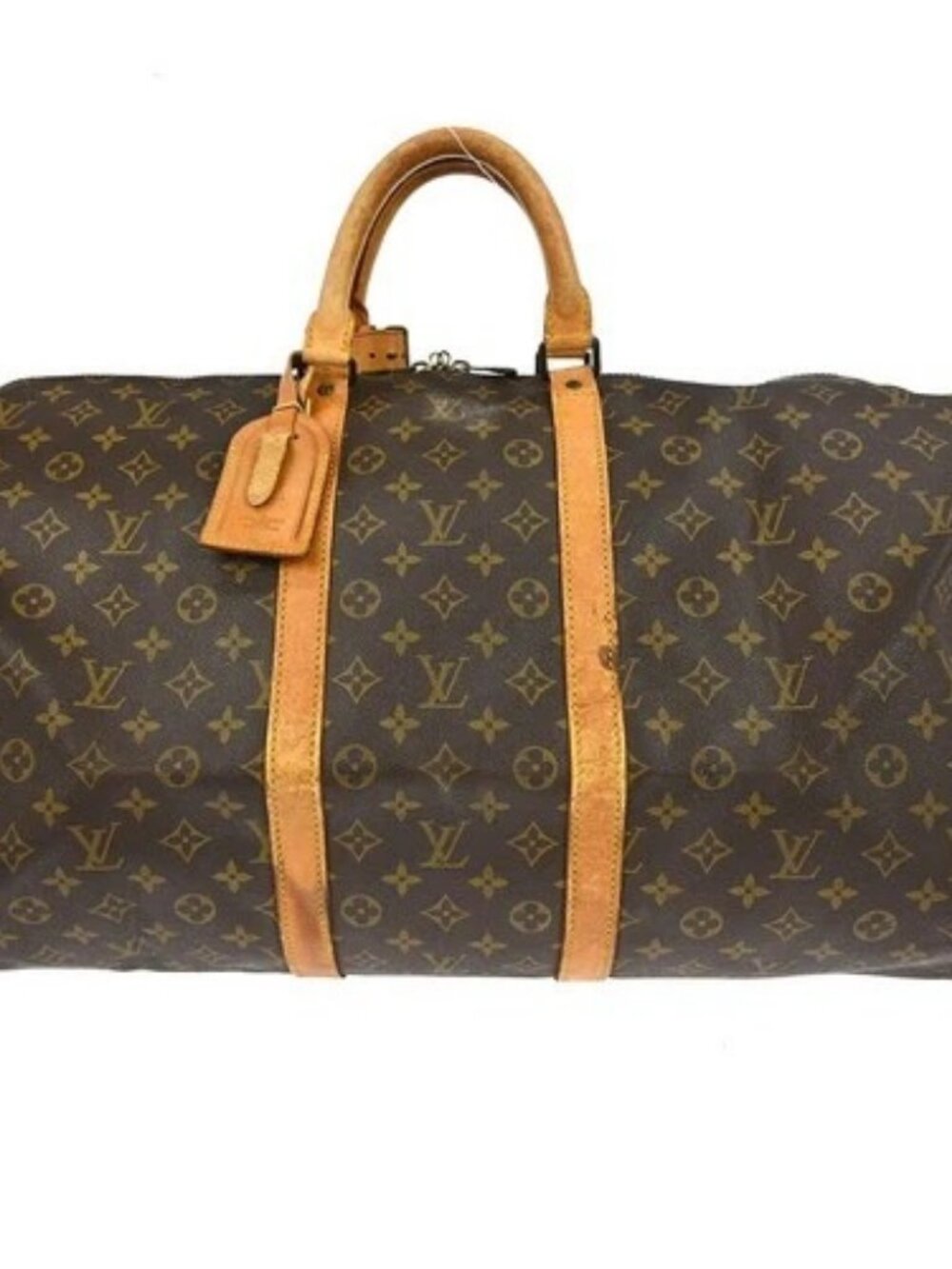 BUYIT LOUIS VUITTON KEEPALL 55 TRAVEL HANDBAG MONOGRAM M41424 881SD NQ06597 - Picture 1 of 16